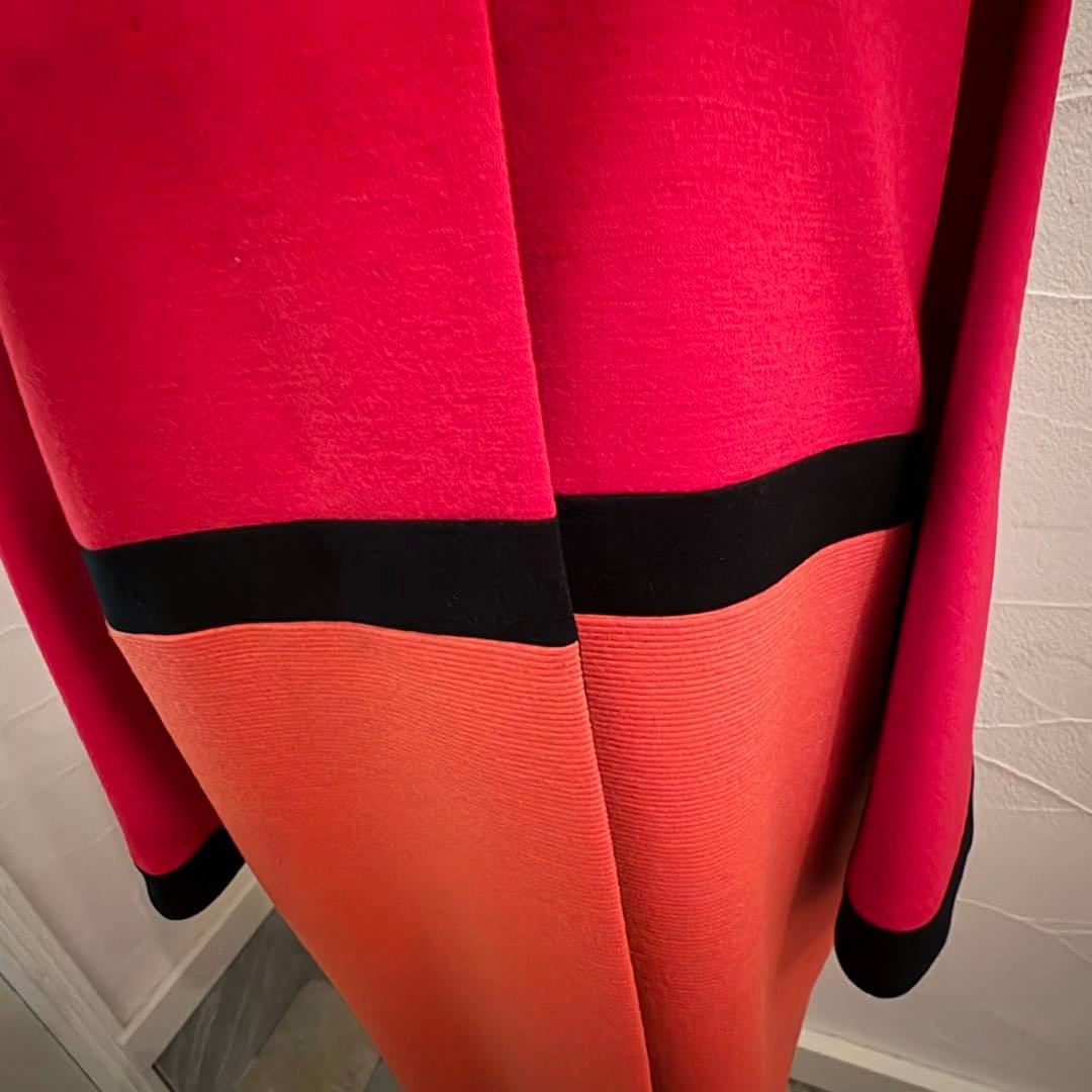 翠*ん様 美品　pierre cardin ピエールカルダン デザインコート　サ