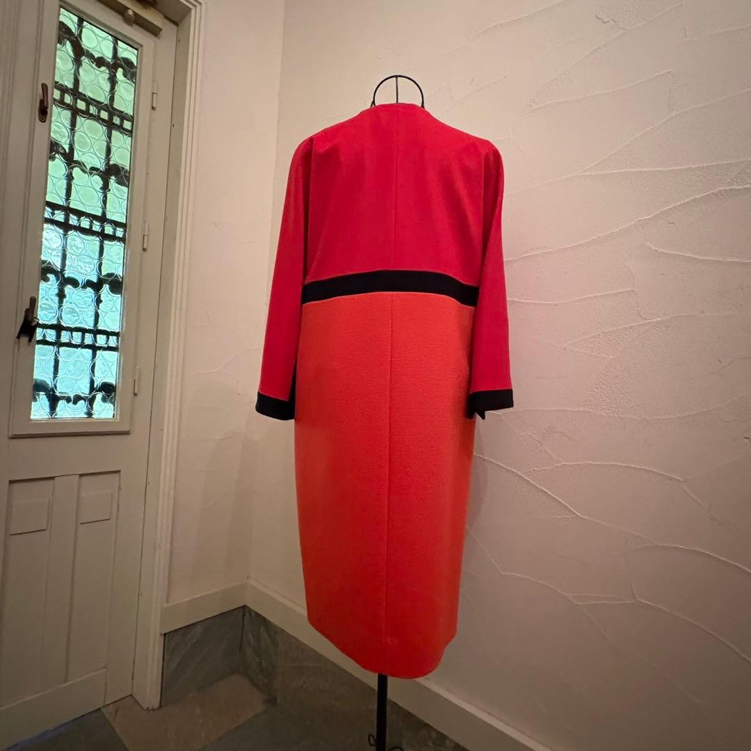 翠*ん様 美品　pierre cardin ピエールカルダン デザインコート　サ