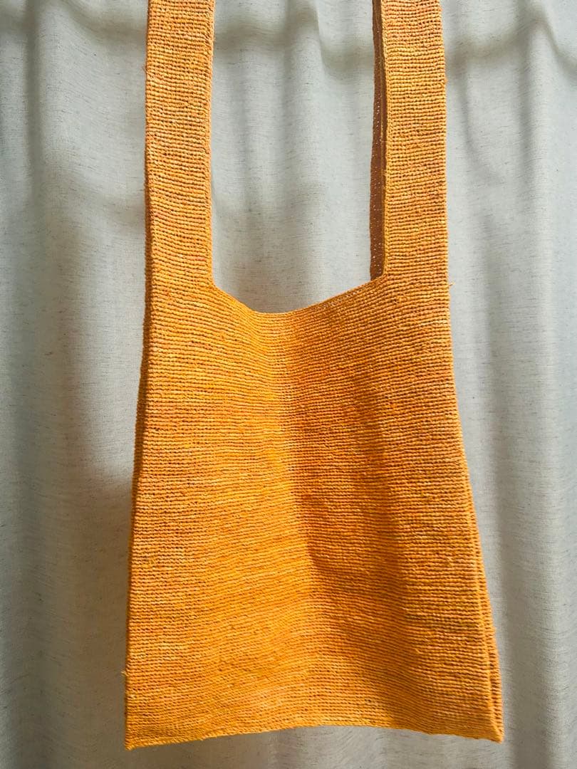 バッグ seya. RAFFIA SHOPPING BAG