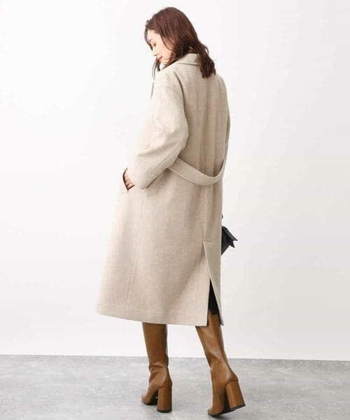 ◇MK MICHEL◇ミッシェルクランロングチェスターウールコート