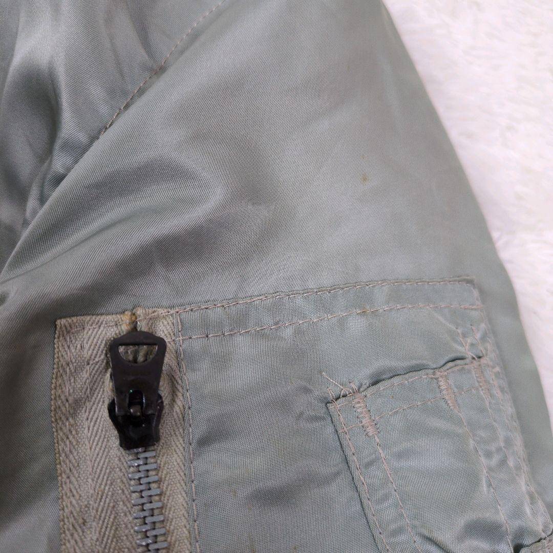 80s 90s USA製 AVIREX アーチロゴ flight jacket