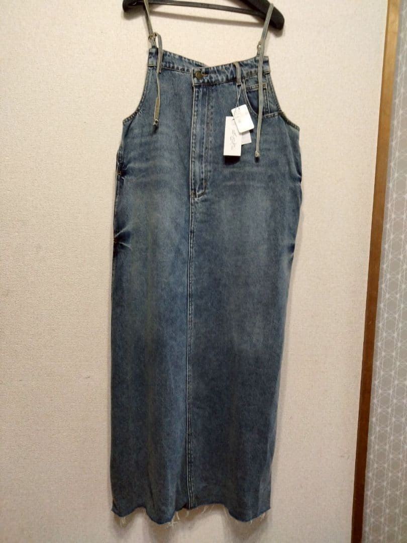 RADIATE デニムジャンパースカート　フリーサイズ