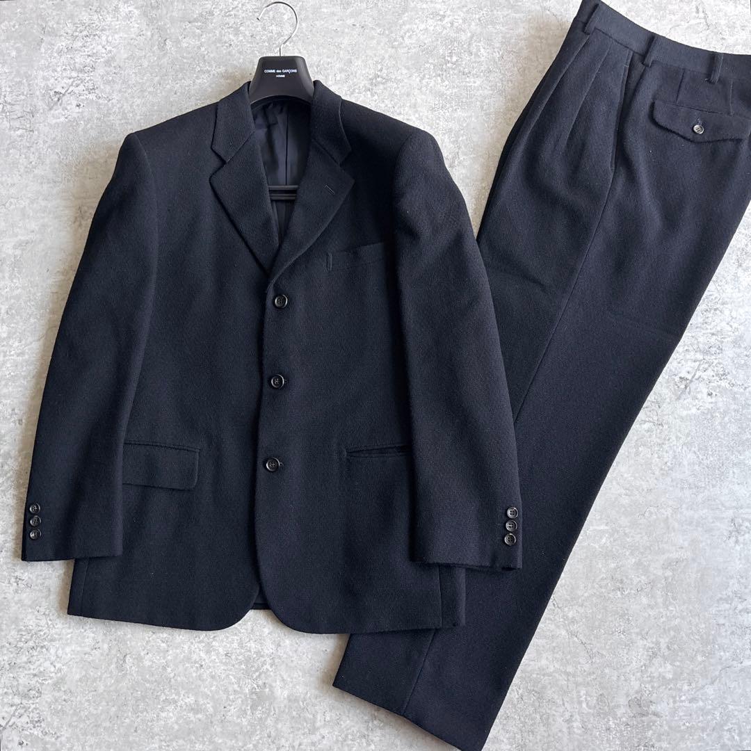 COMMEdesGARCONS HOMME【S】田中オム セットアップ ネイビー