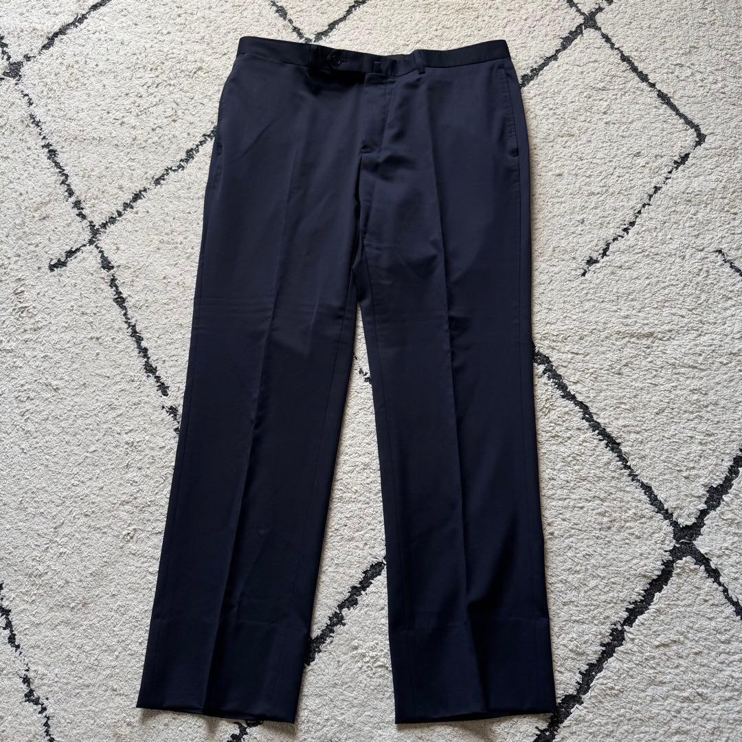 ユニバーサルランゲージ　カノニコ　スーツ　セットアップ　スリーピース　ネイビー