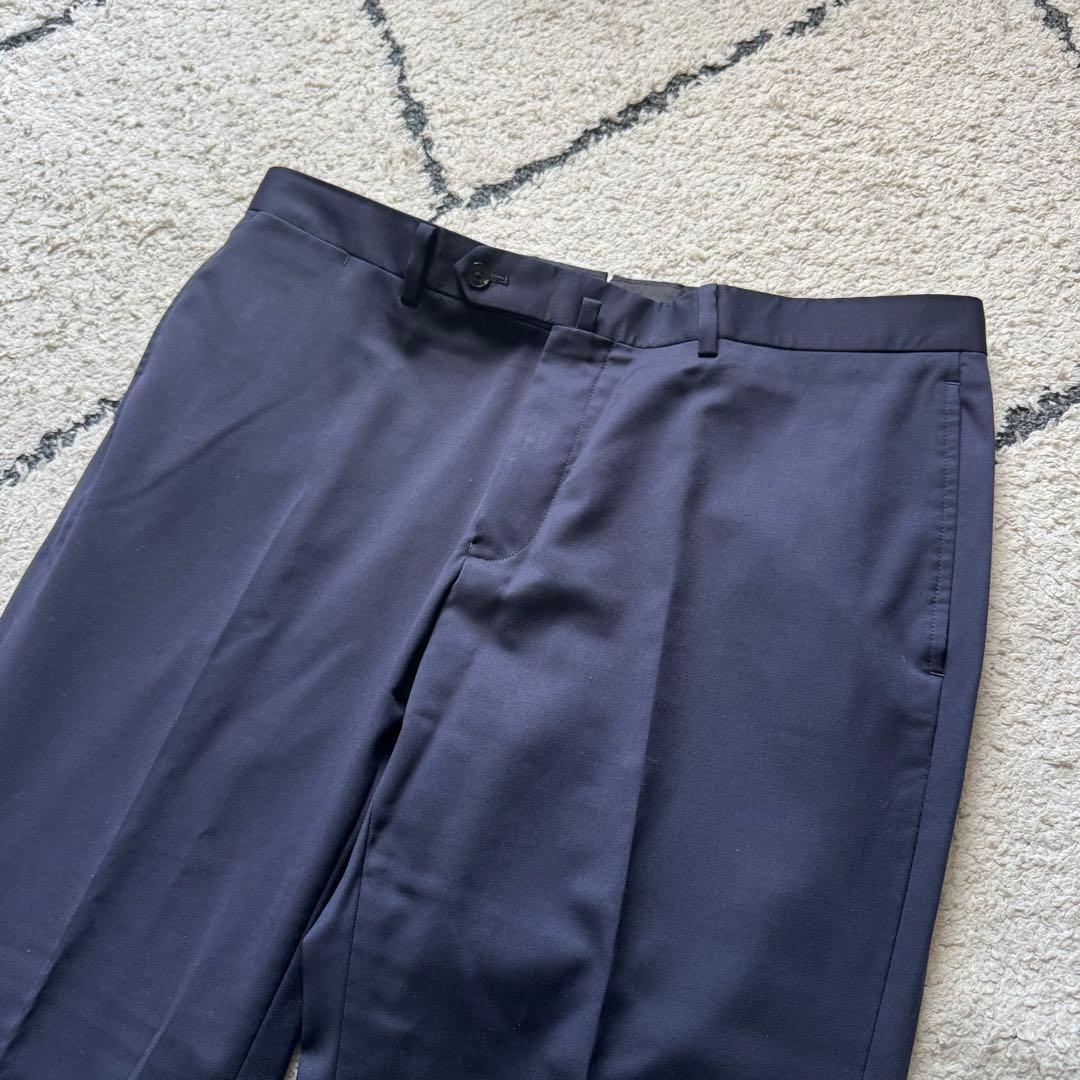 ユニバーサルランゲージ　カノニコ　スーツ　セットアップ　スリーピース　ネイビー