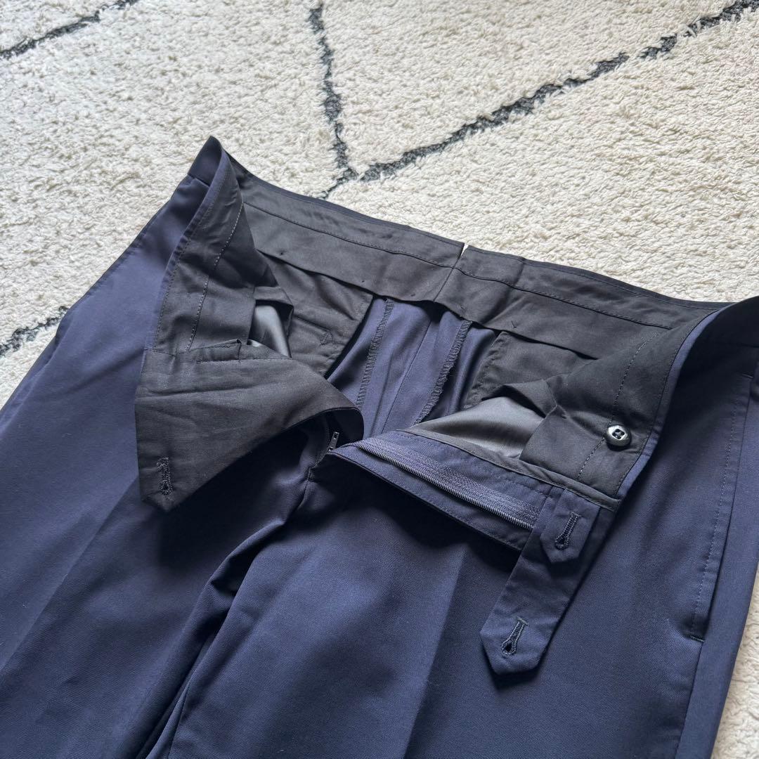 ユニバーサルランゲージ　カノニコ　スーツ　セットアップ　スリーピース　ネイビー