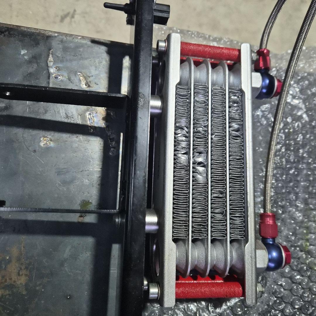 グロムjc75武川　クラッチカバー、オイルクーラー、ビックスロットル