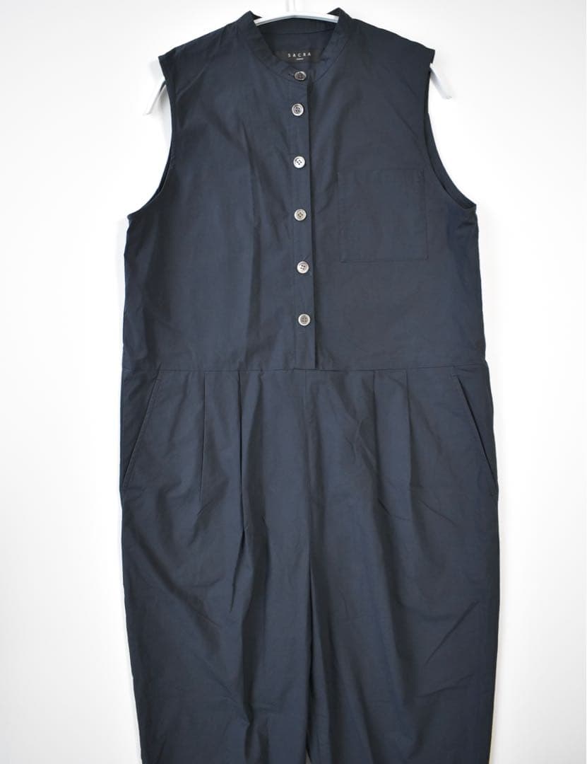 SACRA値下げ！COTTON RAMIE TYPEWRITER オールインワン