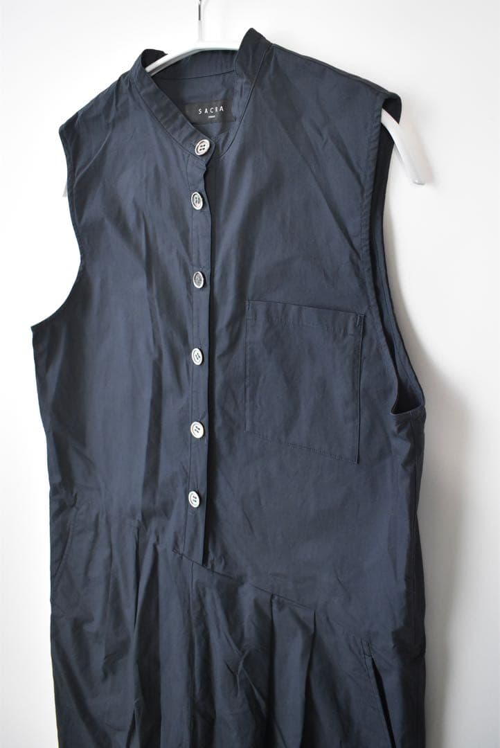 SACRA値下げ！COTTON RAMIE TYPEWRITER オールインワン