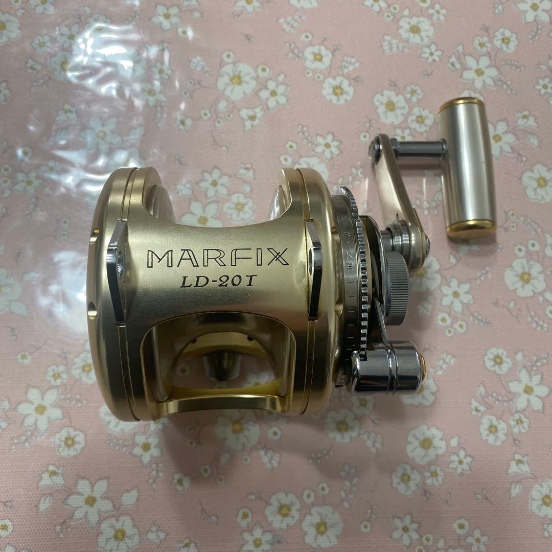 マミヤＯＰMARFIXＬＤ－20Tレバードラグ トローリング リール