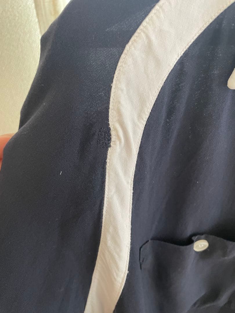 Swingster ボウリングシャツ ネイビー　50s60s ビンテージレーヨン