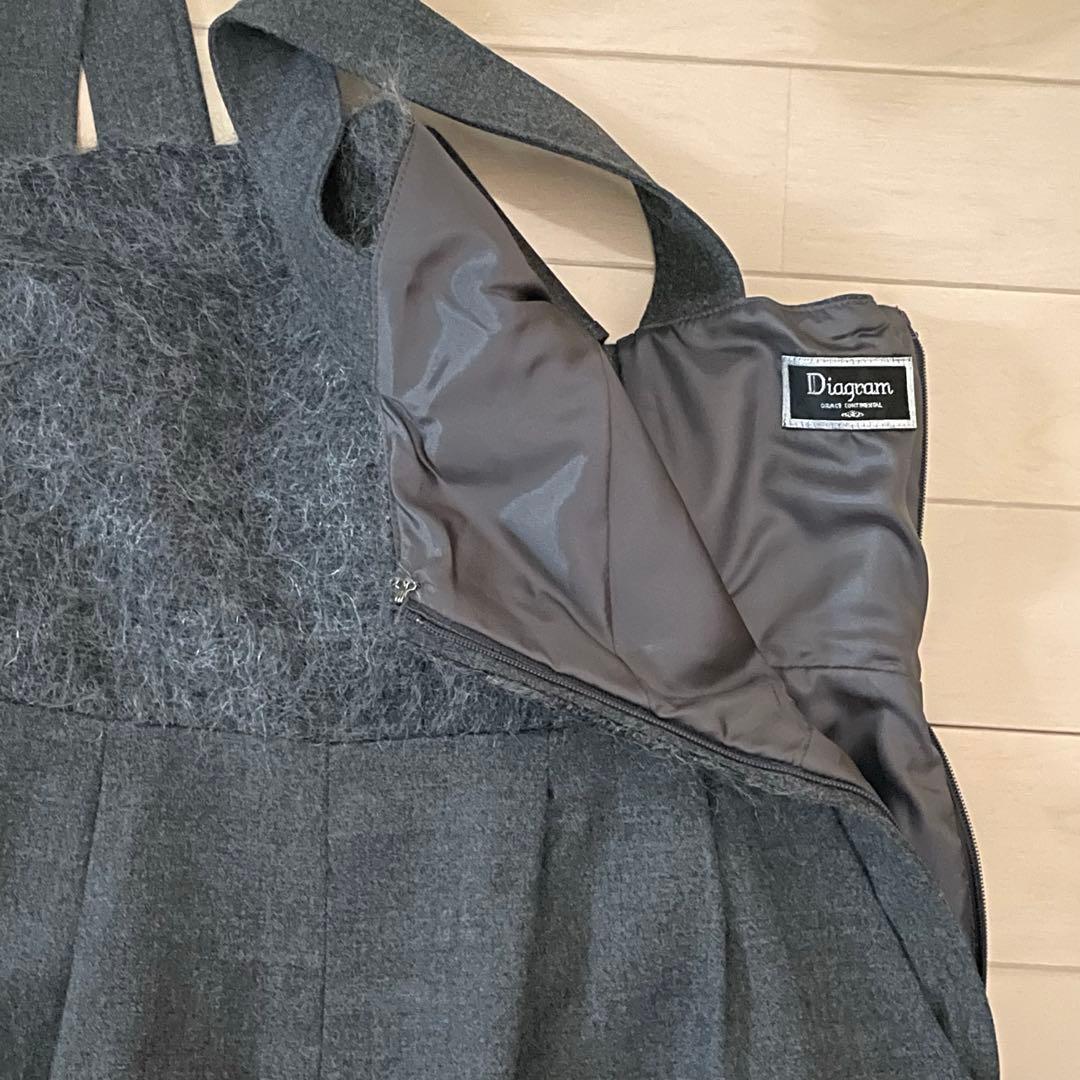 新品★ Diagram/ダイアグラム　サロペット　バックリボン　オールインワン