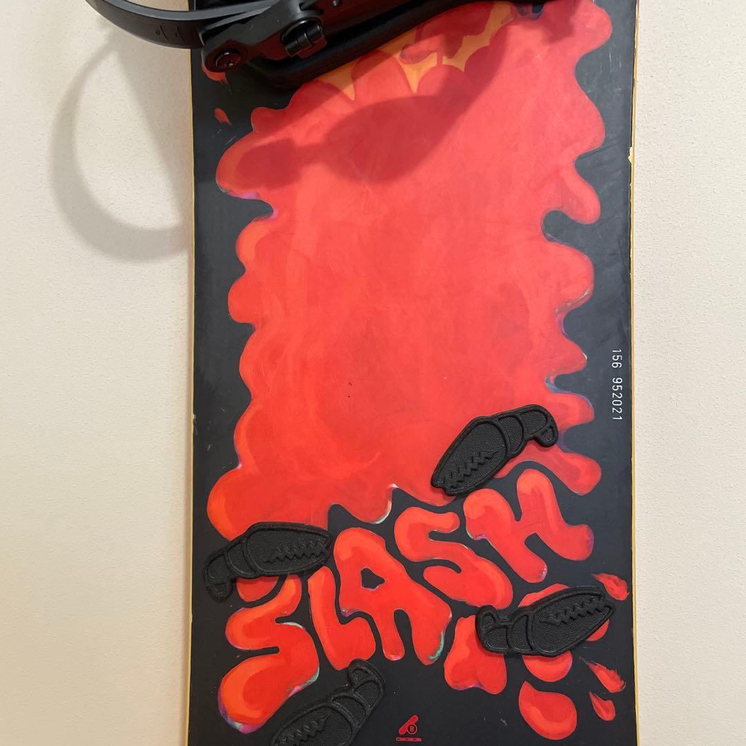 【SLASH】 スノーボード板 151cm unionビンディングL
