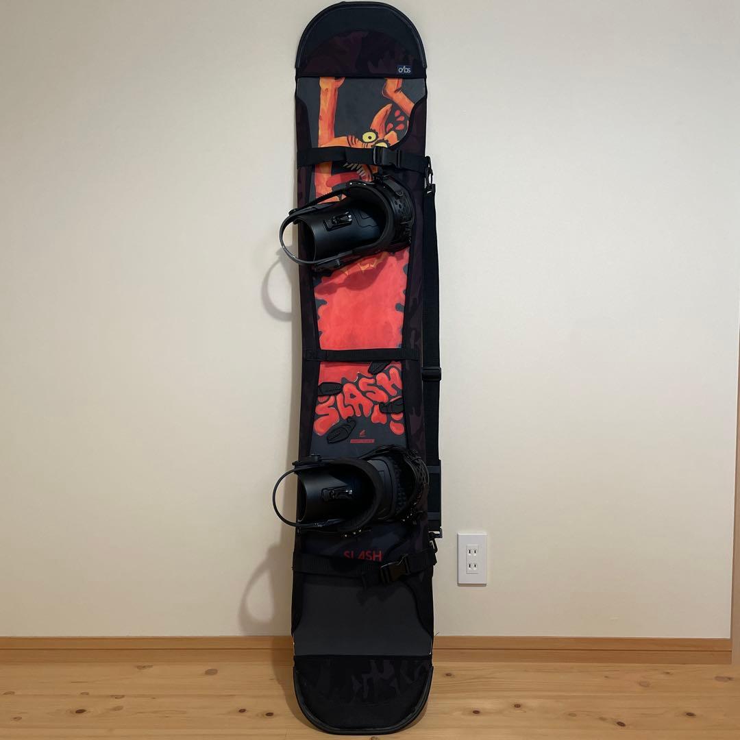 【SLASH】 スノーボード板 151cm unionビンディングL