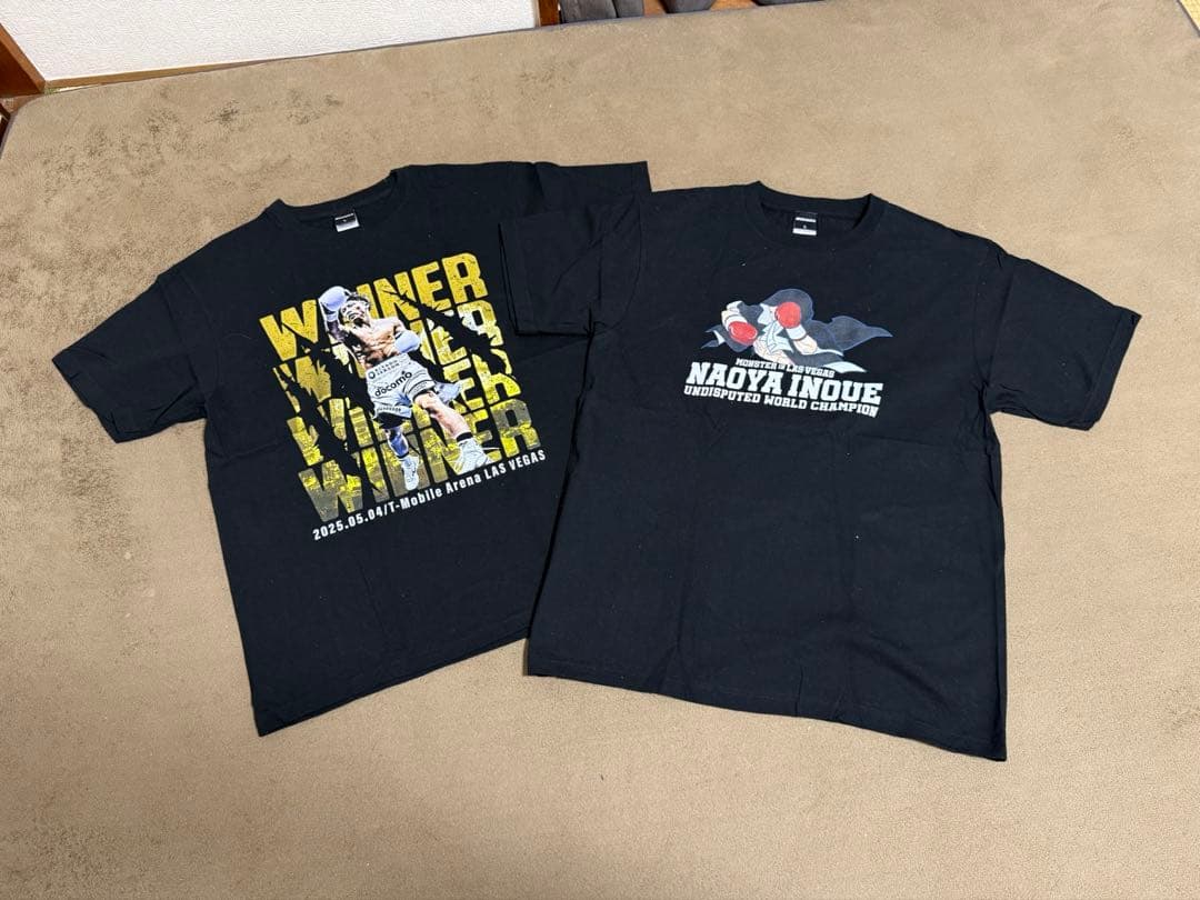 【完売モデル】　井上尚弥　ラスベガス戦　Tシャツ　L