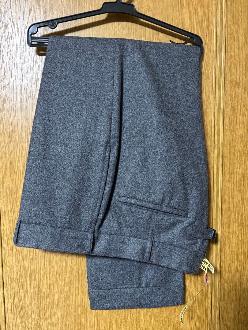 ふーやん VANJACウールフラノスラックス