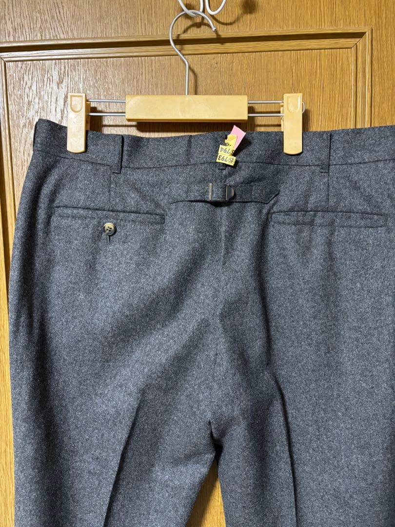 ふーやん VANJACウールフラノスラックス