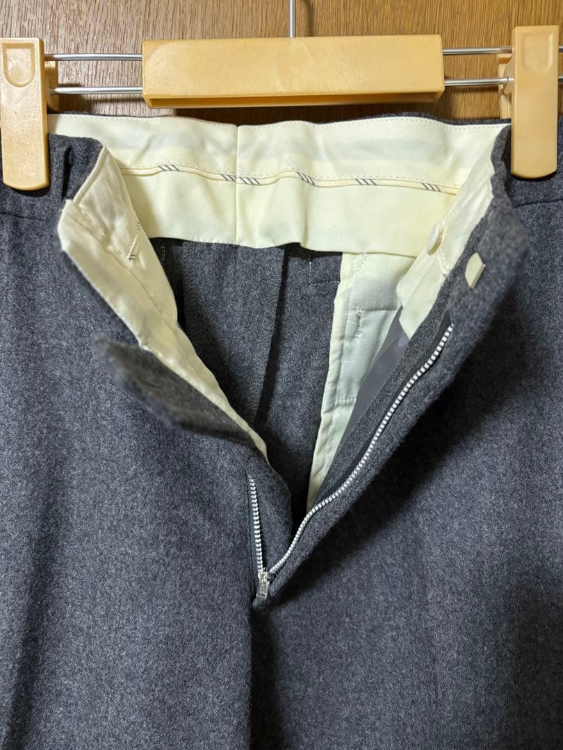 ふーやん VANJACウールフラノスラックス