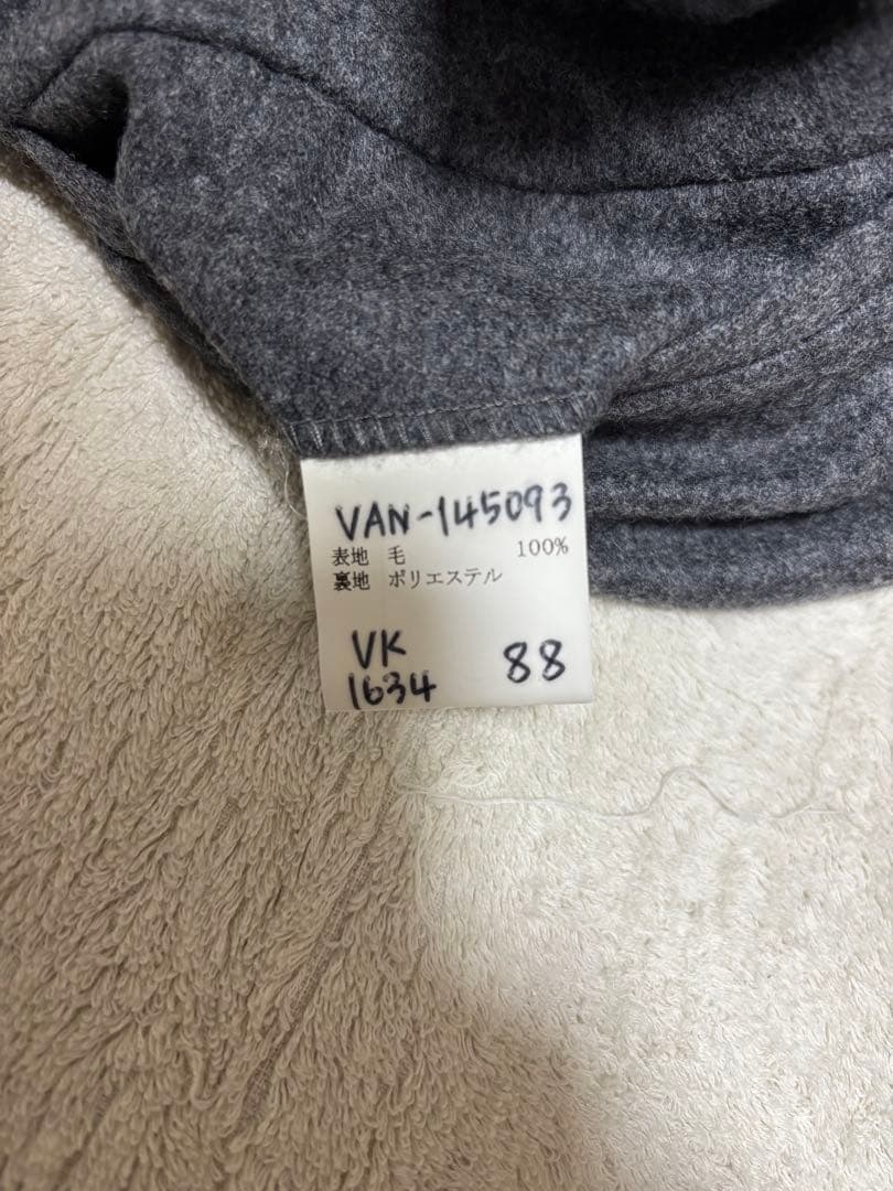 ふーやん VANJACウールフラノスラックス