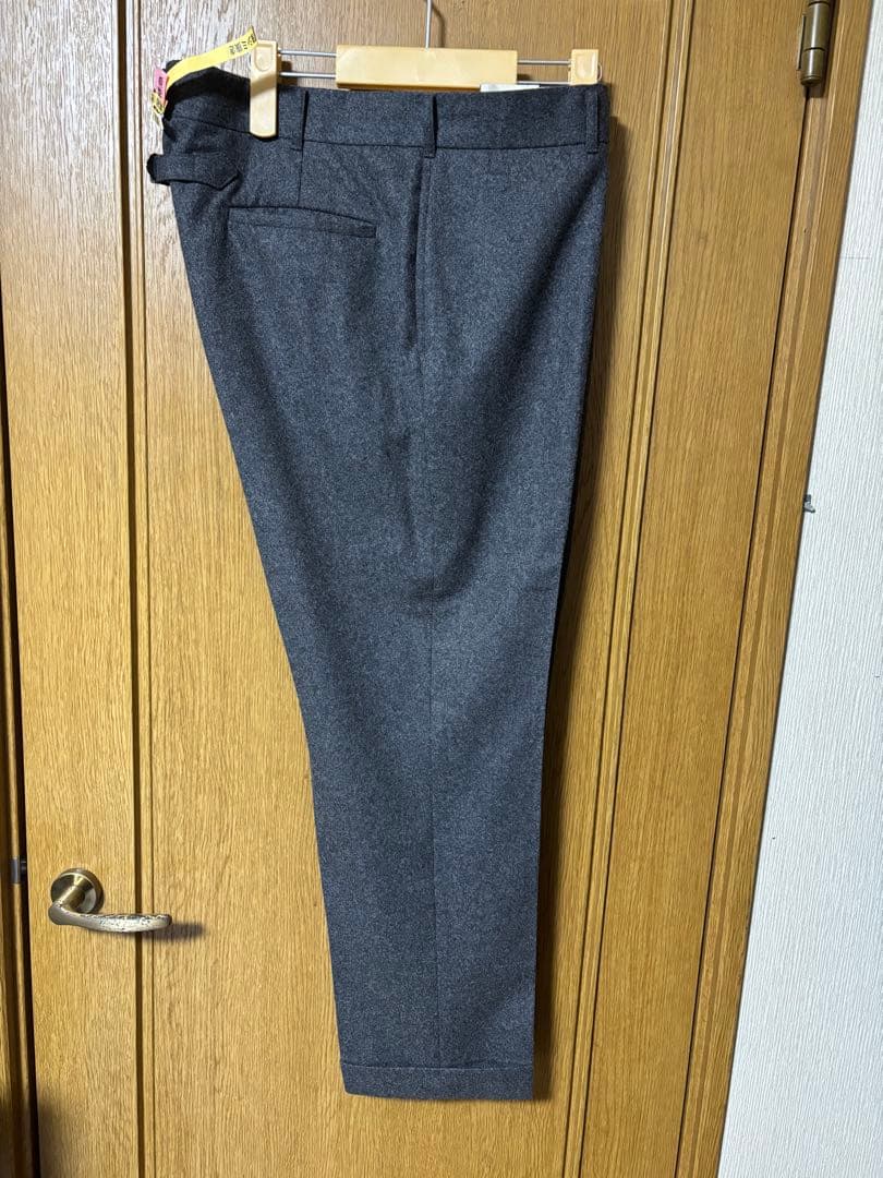 ふーやん VANJACウールフラノスラックス