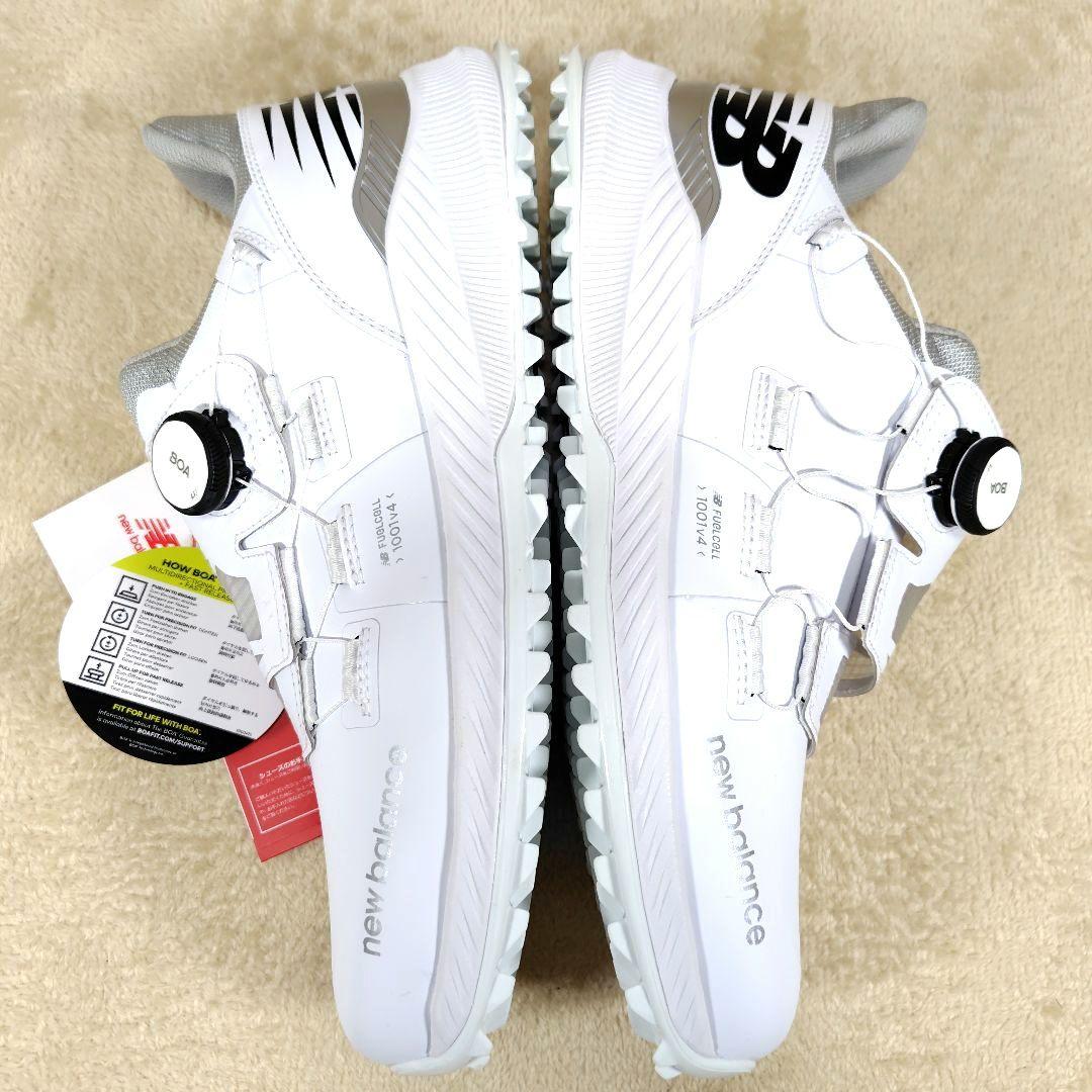新品未使用 ニューバランス ゴルフシューズ ボア UGH1001W ホワイト