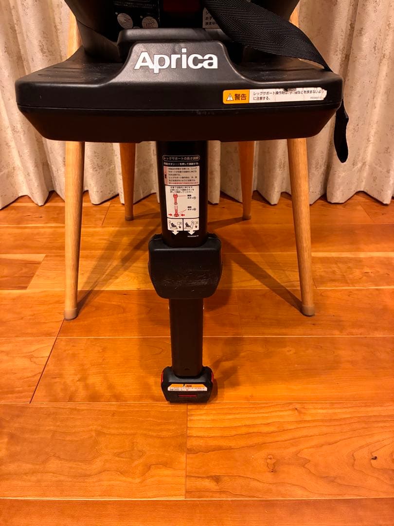 【付属品完備】Aprica クルリラAC ISOFIX シートベルト両対応