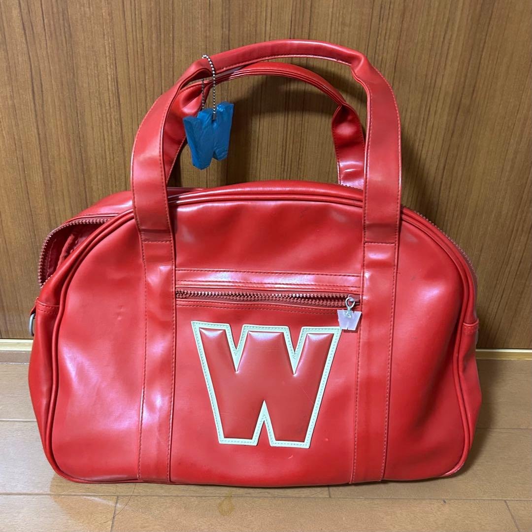 Ｗ＆LT ミニボストンバッグ　Wキーホルダー付