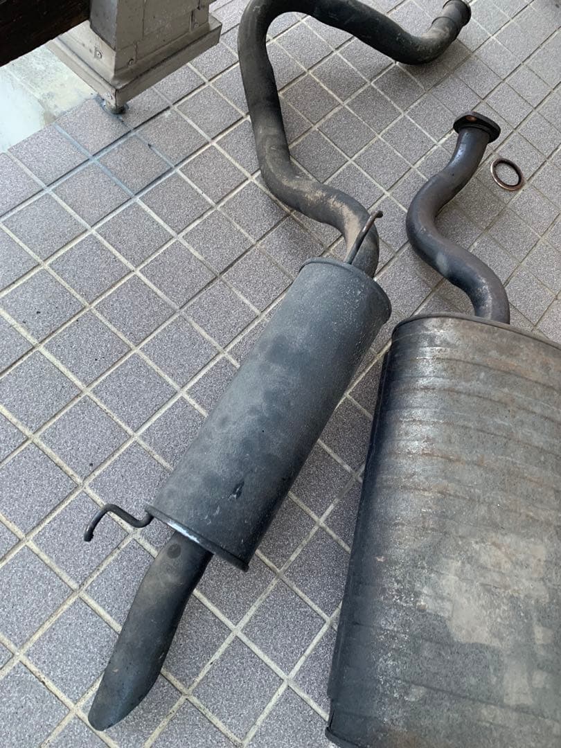 ランドクルーザー100ディーゼル用　トヨタ純正 ランクル100 マフラー