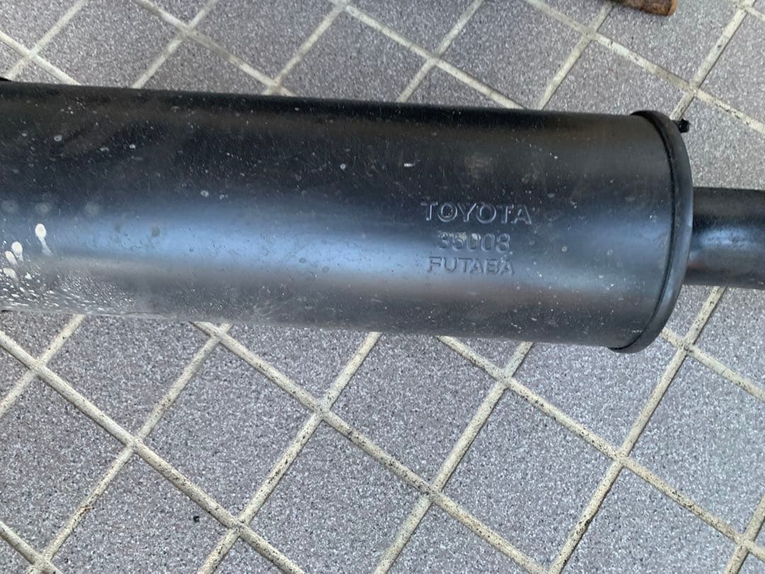 ランドクルーザー100ディーゼル用　トヨタ純正 ランクル100 マフラー
