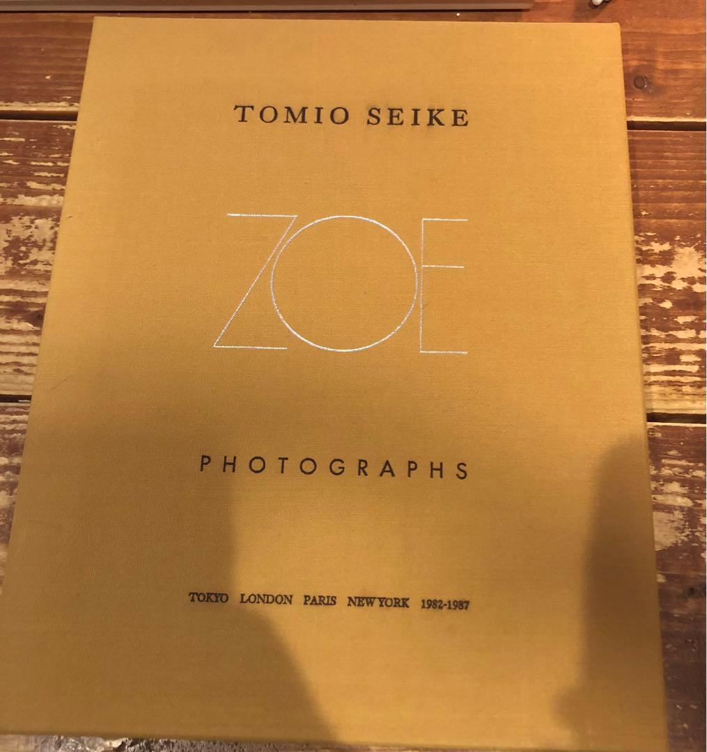 TOMIO SEIKE ZOE 写真集 サイン入り