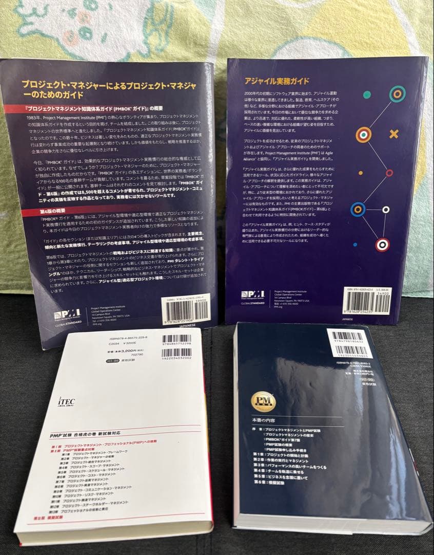 【匿名配送】PMBOK第6版、アジャイル実務ガイド等