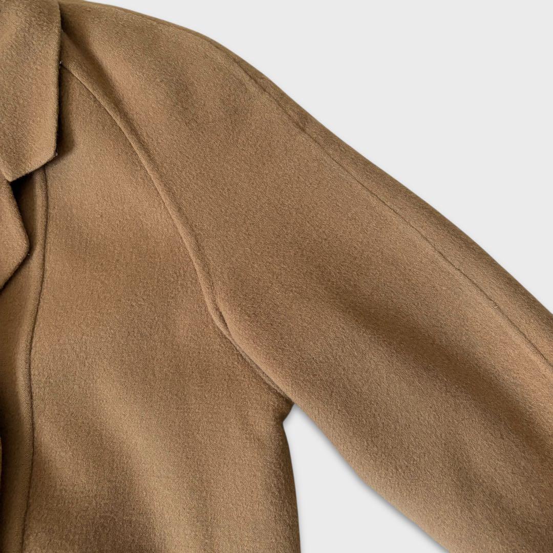 希少 バーバリーズ ダブルフェイス ノバチェック ウールコート L相当