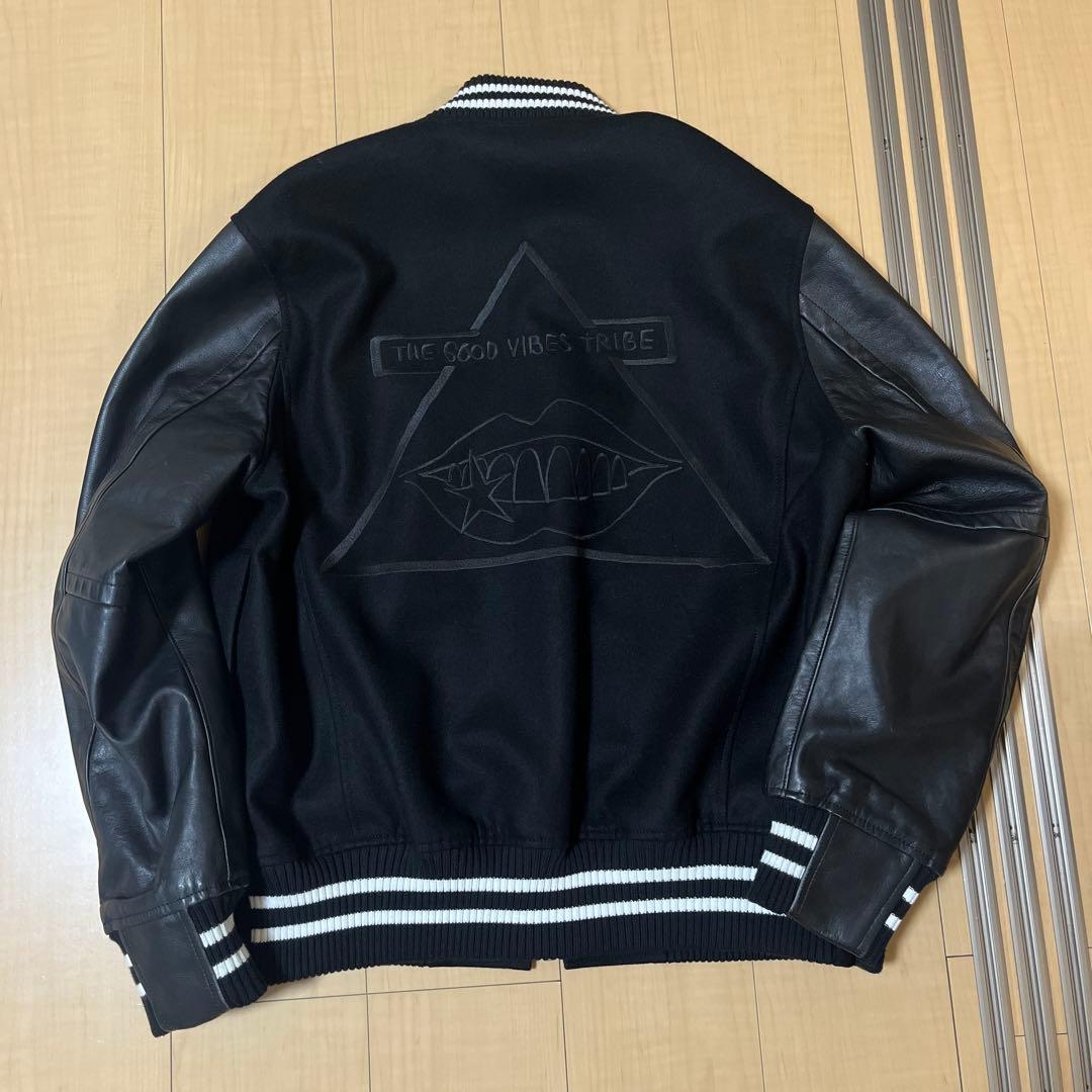 ジャケット・アウター sacai Gonz Wool Melton Leather Jacket 2