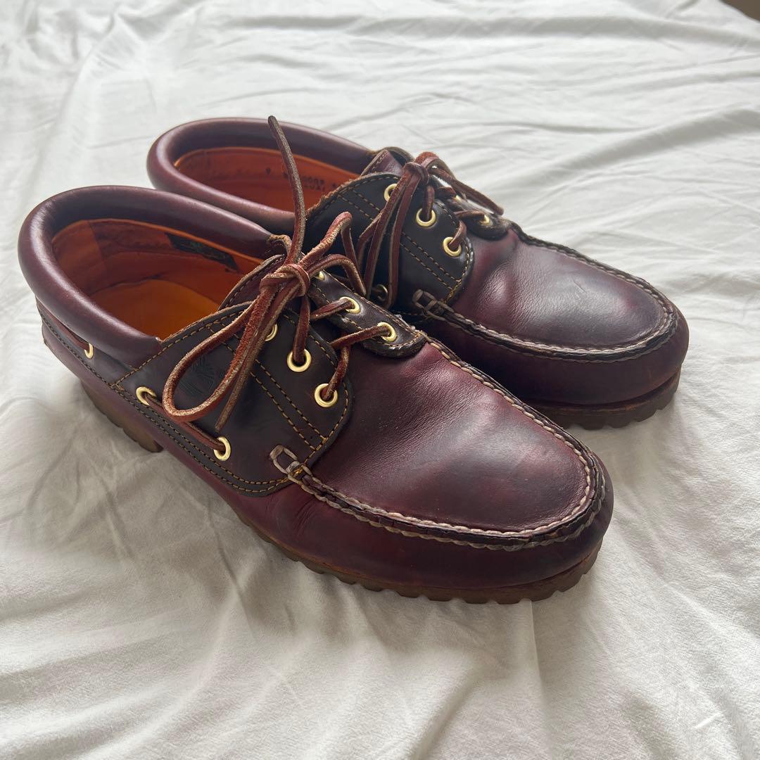 timberland 3eye アイコン クラシックラグ バーガンディー