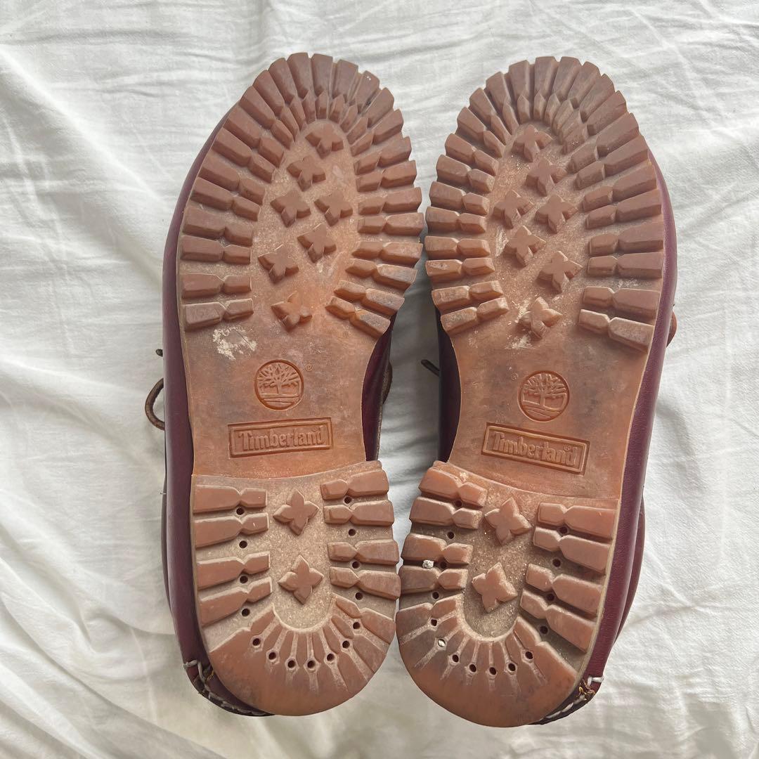 timberland 3eye アイコン クラシックラグ バーガンディー