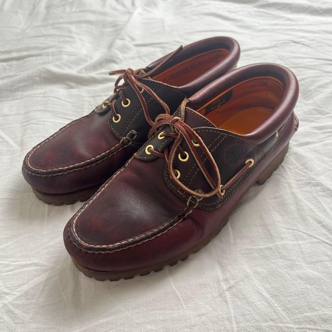 timberland 3eye アイコン クラシックラグ バーガンディー