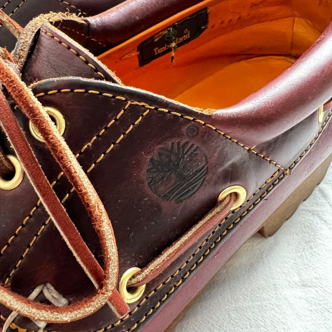 timberland 3eye アイコン クラシックラグ バーガンディー