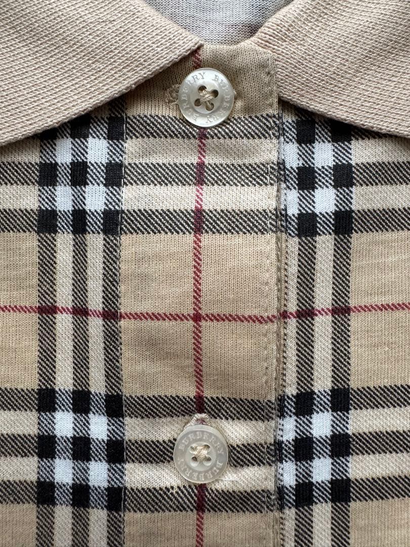 新品未使用未開封！99-00's BURBERRY チェックポロシャツ M