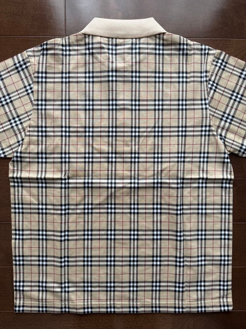 新品未使用未開封！99-00's BURBERRY チェックポロシャツ M