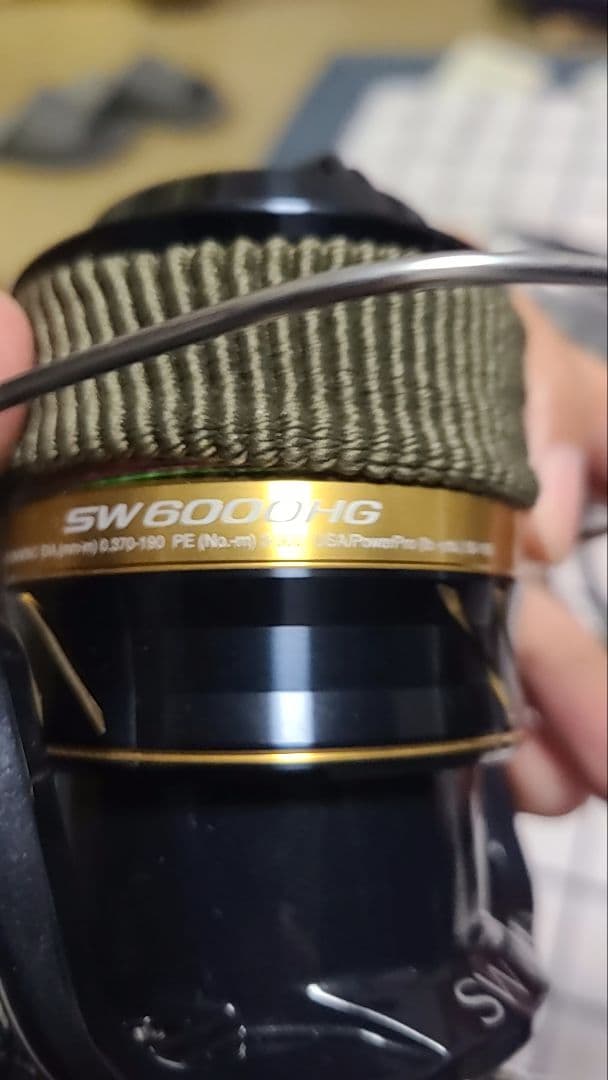 スフェロス SPHEROS SW 6000HG リール シマノ　ジギング