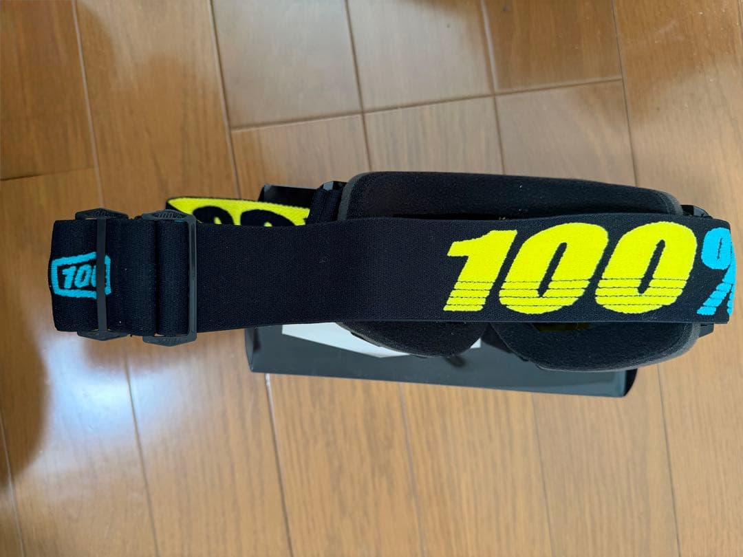 ✨極美品✨100% THE ACCRI ゴーグルゴールドミラー レンズ付き