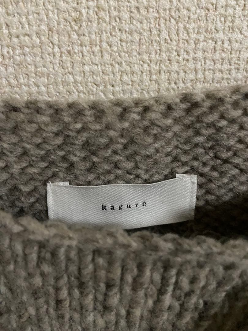 【美品】 URBAN RESEARCH かぐれ ペルーニットベスト グレー