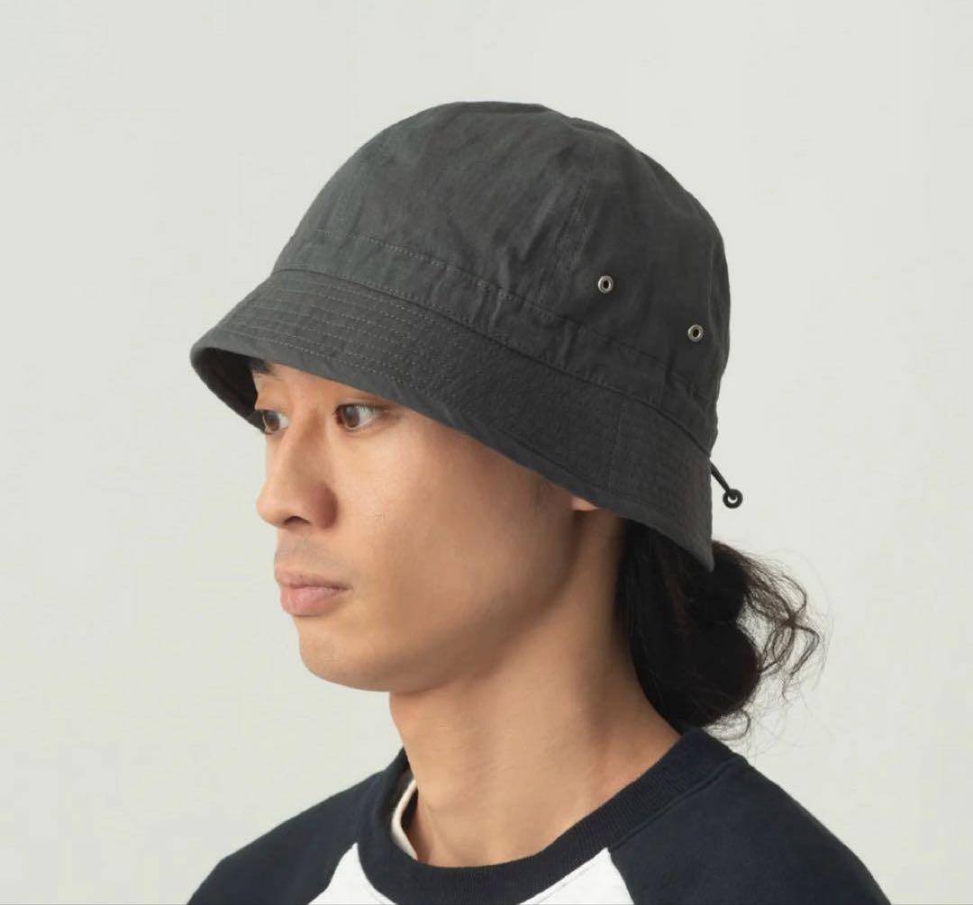 帽子 PWA HEMP MIX ADJUSTABLE HAT CHARCOAL L