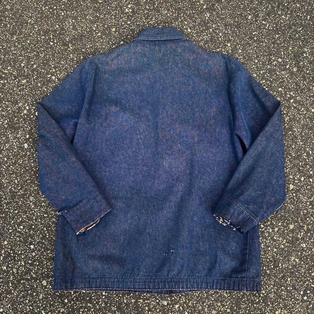 坊*ト様 60s 70s Wrangler デニムカバーオール BLUE BEL