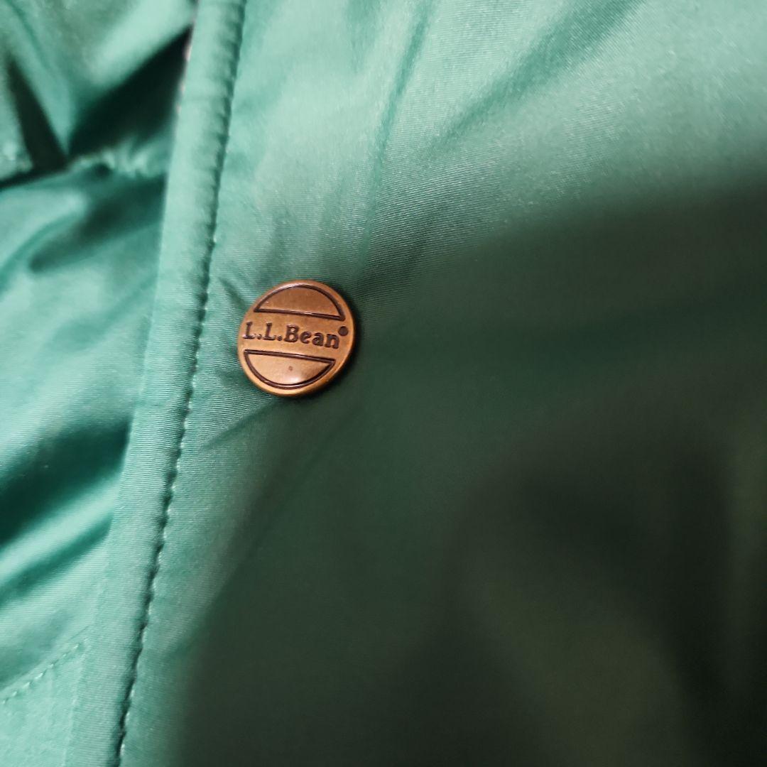 SY24L.L.Bean ダウンベスト MXL　ロゴ総柄裏地 ダウンテック