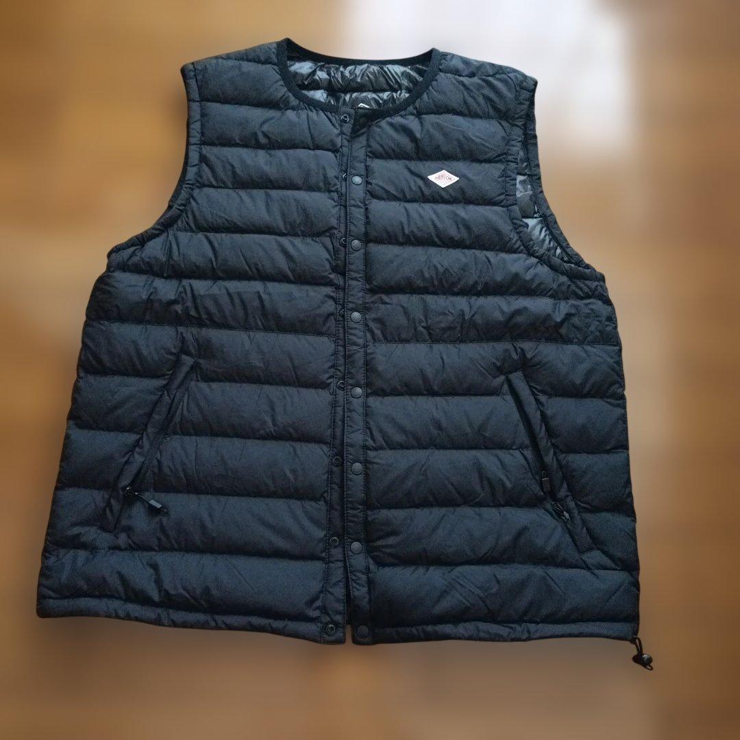 DANTON　ダントン　インナーダウン クルーネック　ベスト