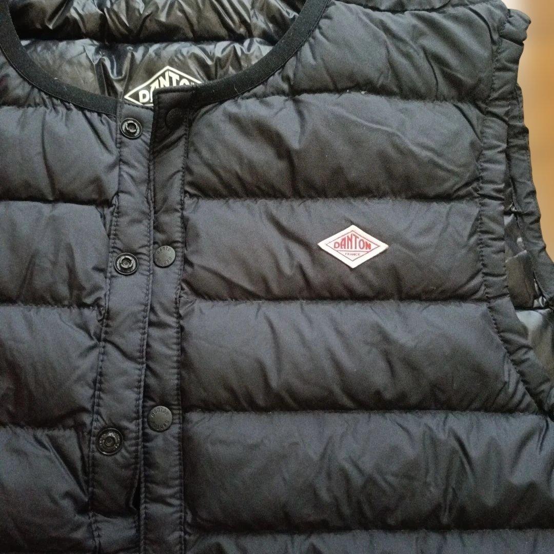 DANTON　ダントン　インナーダウン クルーネック　ベスト