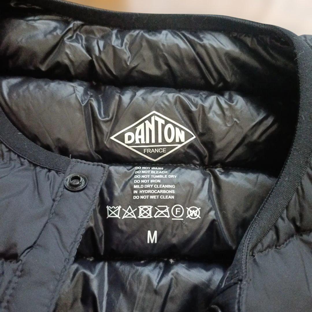 DANTON　ダントン　インナーダウン クルーネック　ベスト