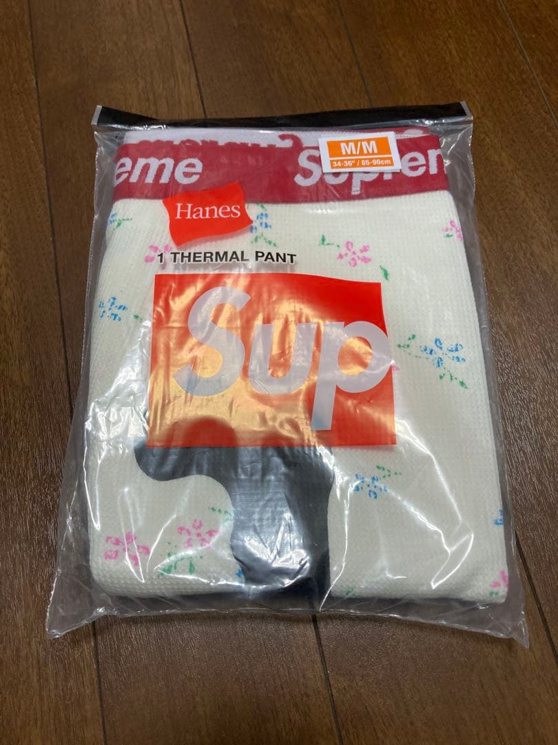 パンツ Supreme Hanes Bones Thermal Pant