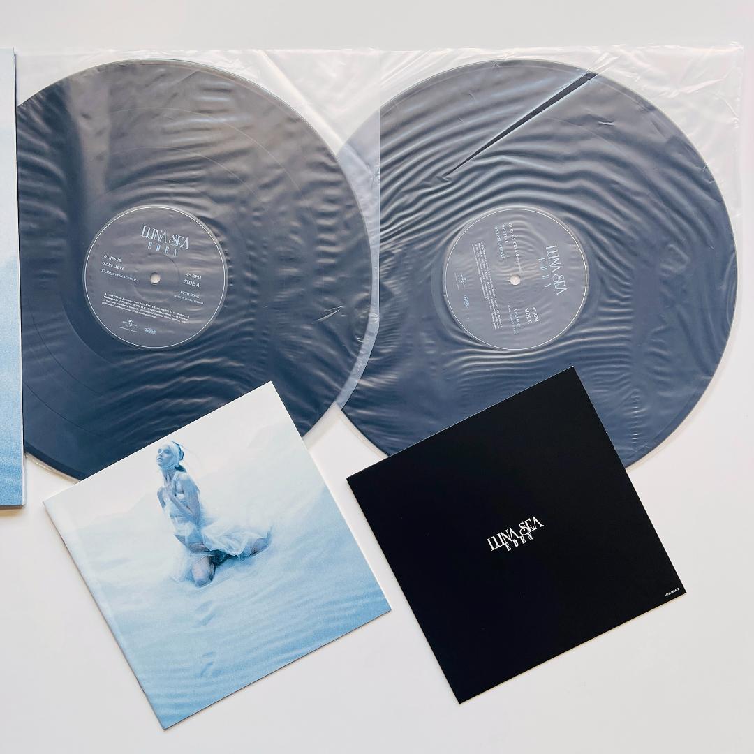美品 レコード 2枚組 LUNA SEA EDEN エデン ルナシー 河村隆一